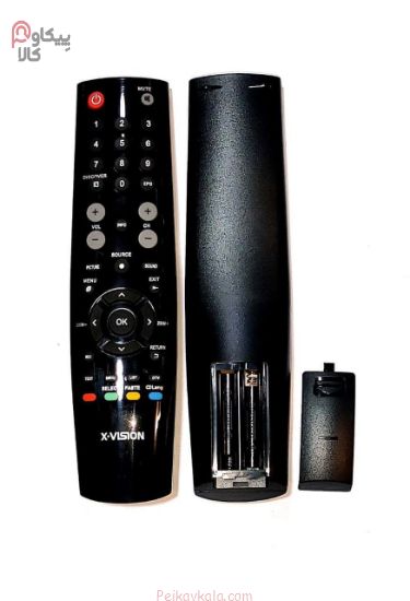 کنترل تلویزیون XVISION تخم مرغی سه نوشته