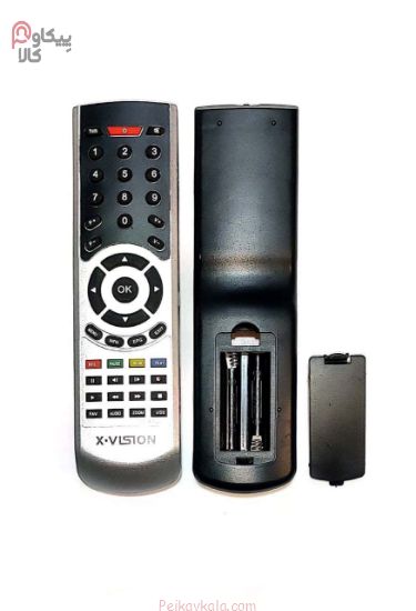کنترل گیرنده دیجیتال ایکس ویژن نقره ای