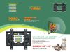 پایه براکت پراپ متحرک کوچک 22 تا 40 اینچ 20*20 مدل F430