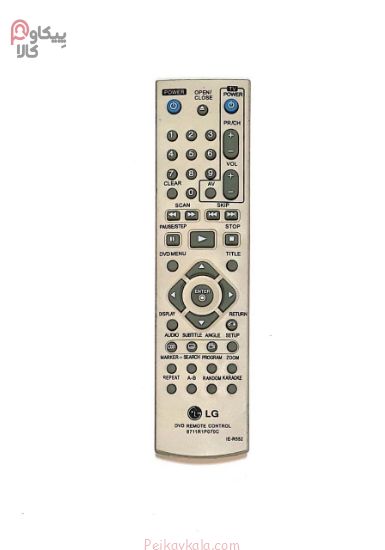 کنترل LG DVD نقره ای قدیم