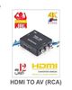 تصویر تبديل کابل اچ دی ام آی به ای وی سه فیش ( RCA ) HDMI TO AV
