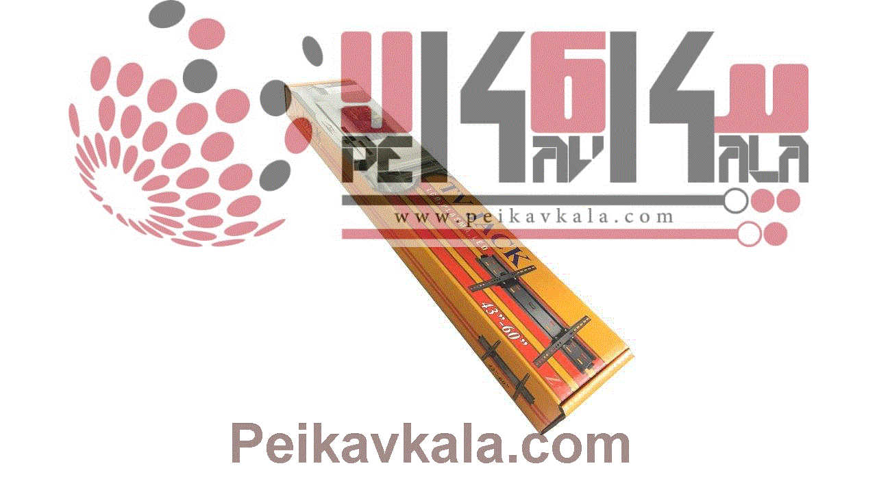 پایه تلویزیون TVJACK متحرک دیواری از 43 تا 75 اینچ مدل Z7