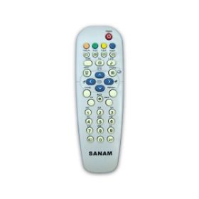 تصویر کنترل تلویزیون صنام SANAM طرح فیلیپس