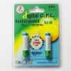 تصویر باطری شارژی نیمه قلمی 2700 میلی آمپر digital C.F.L
