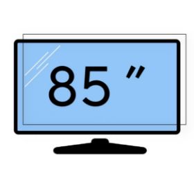 محافظ صفحه نمایش تلویزیون 85 اینچ 2 میل mgs