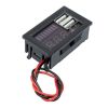 تصویر ماژول ولت متر و نمایش شارژ باتری با 2 ورودی USB