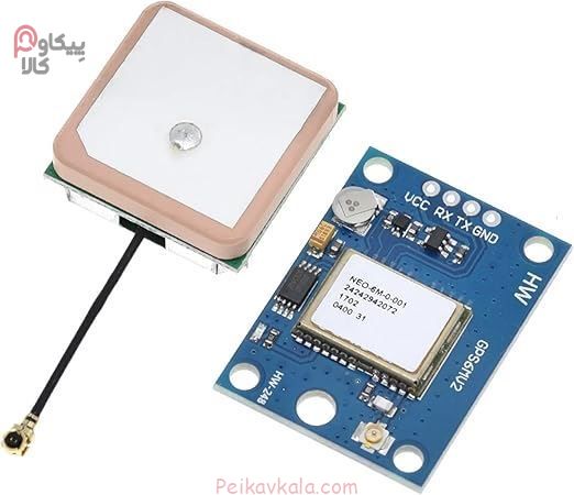 تصویر ماژول GPS موقعیت یاب جغرافیایی مدل NEO-6M